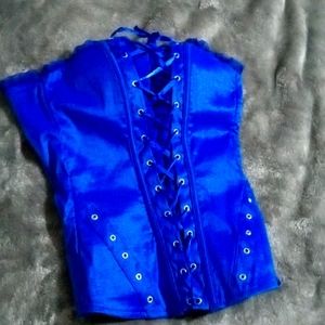 Blue Corset